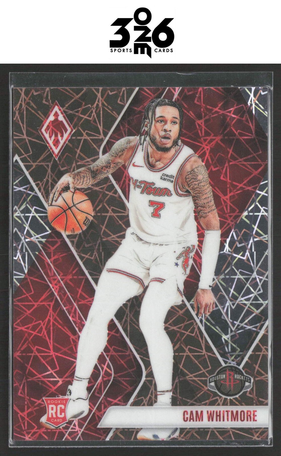 Cam Whitmore 2023-24 Panini Phoenix Phoenix Bronze Lazer Rookie #294 #/49