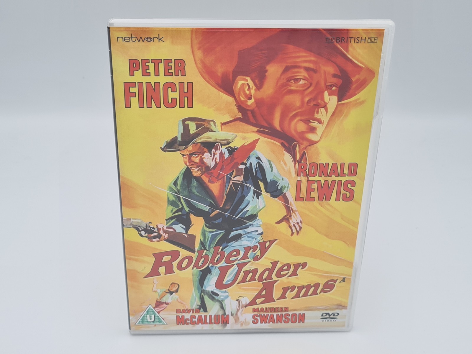 Robbery Under Arms Dvd Network Slim Case 1957 Peter Finch Ronald Lewis