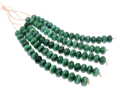 80 pc Lamp work glass beads, Striped beads for Jewelry making & DIY Arts & Craft