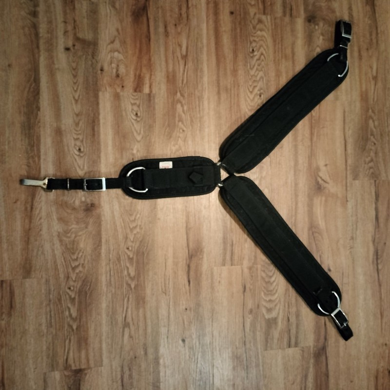 FABTRON Western Fleece Lined Y Style Breast Collar and NEW TOKLAT Cover