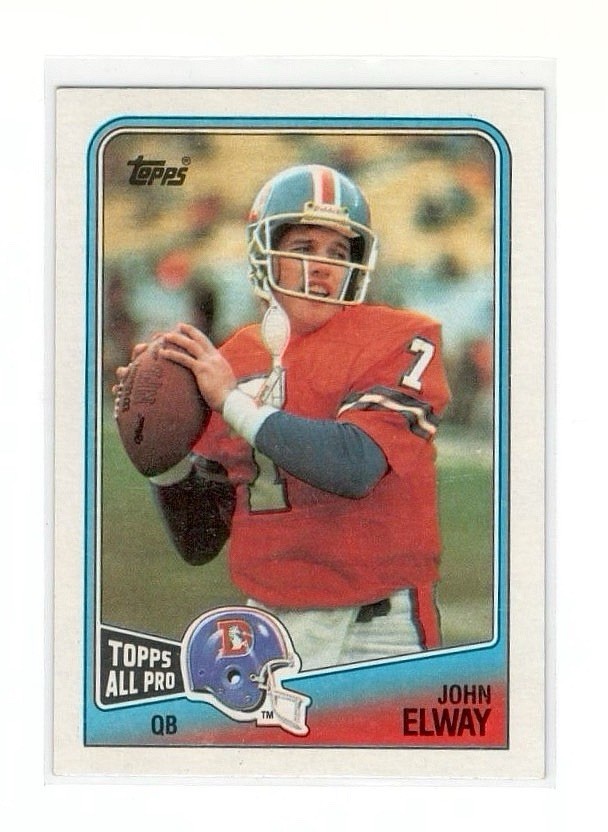 1988 Topps - John Elway #23 Denver Broncos HOF