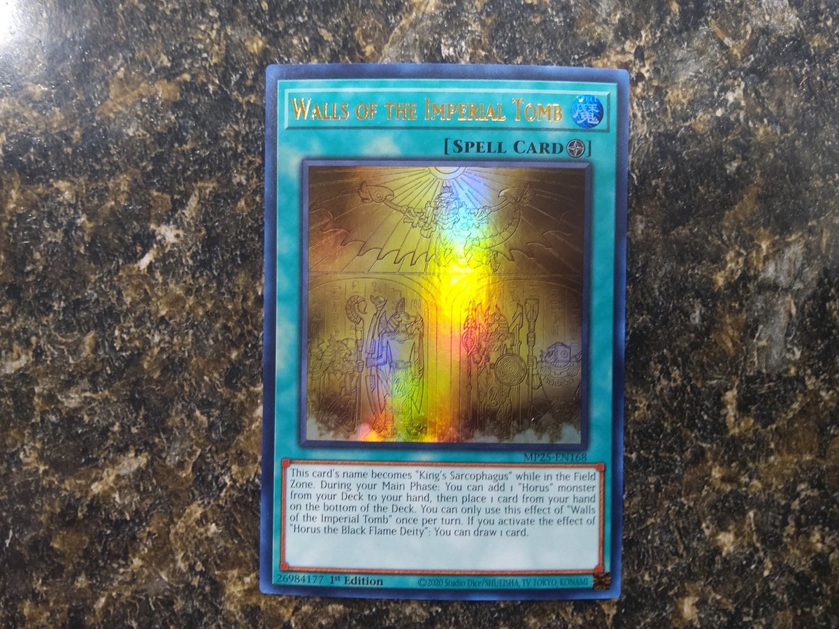 Horus DECK CORE King's Sarcophagus Imsety, Glory of Hapi Yugioh