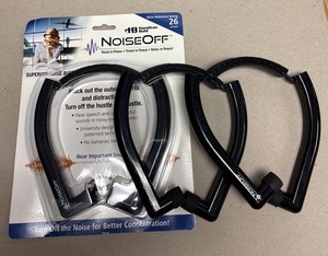 HamiltonBuhl NoiseOff 26dB Folding Ear Plugs Set Of 3 Block Out Distractions