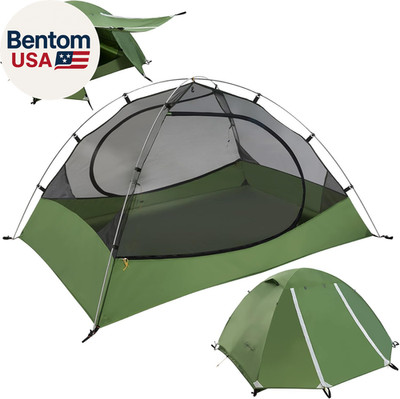 Lightweight Backpacking Tent - 1/1.5/2/3/4/6 Person Ultralight Waterproof Campin