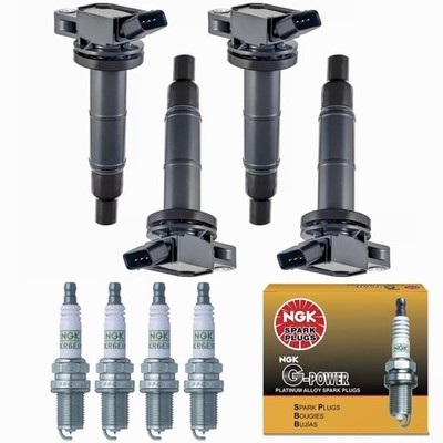 Yoshi Motors Ignition Coil Pack UF333  NGK Platinum Spark Plug Replacement Fo...