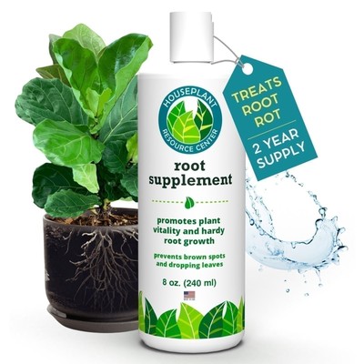 Root Supplement   Liquid Root Stimulator for Healthy Houseplant Growth (8oz)