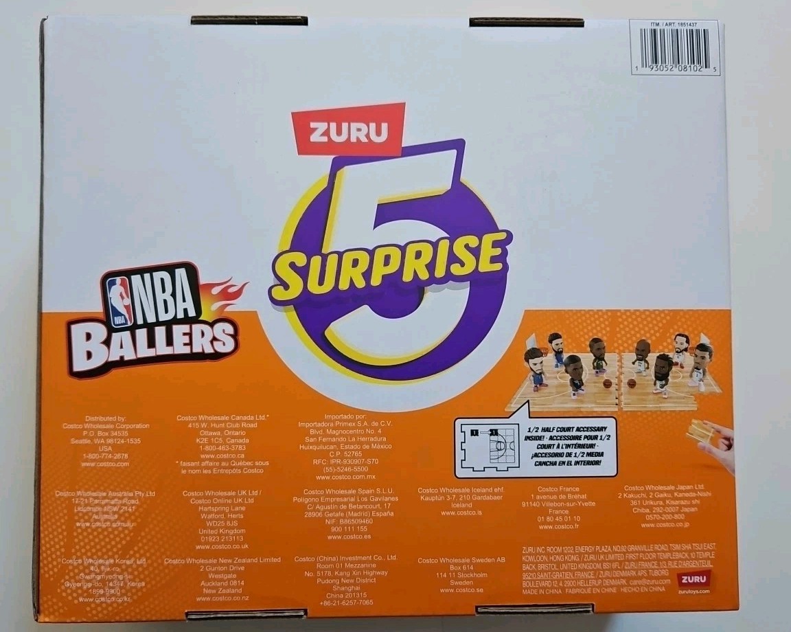 NBA BALLERS バラ売り不可 5 SURPRISE NBA Ballers (2 Capsule) : Amazon.com.be: Toys