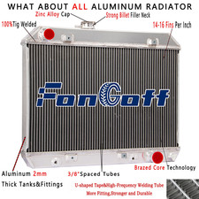 3 Rows Aluminum Radiator For 1964-1967 1965 Pontiac Le-mans Tempest Gto 3.8-6.6l 3 Rows Aluminum Radiator For 1964-1967 1965 Pontiac Le-mans Tempest Gto 3.8-6.6l