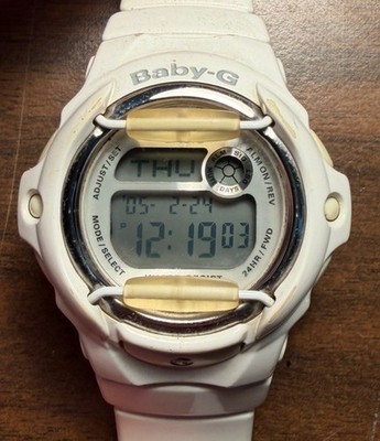 Casio Baby-G BG-169R White Digital Watch 3189