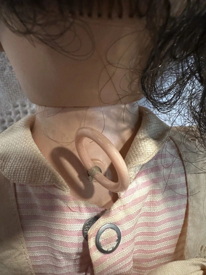 1961 Rare Brunette with Brown Eyes Chatty Cathy Doll With Pull String - Image 3 of 4