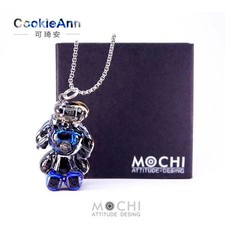 MOCHI Trendy CookleAnn Puppy Cyberpunk Necklace Couple Gift Personality Keychain