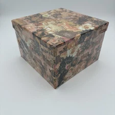 Traditions Rigid GSM Cardboard Nesting Boxes 10-Piece NIB Christmas Holiday Gift