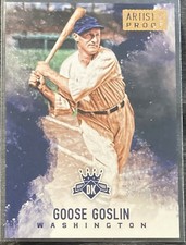 Goose Goslin 2017 Diamond Kings Baseball Artist's Proof /99 Nationals