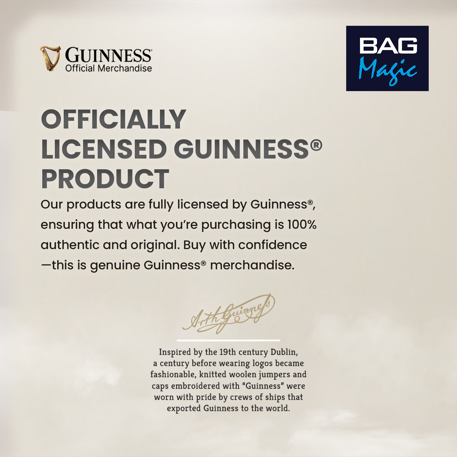 Guinness Leather Wallet, Belt & Keyring Gift Set – RFID Secure Men’s Wallet image 10