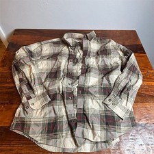 St. John's Bay Men's 2XL Plaid Long Sleeve Shirt Multicolor