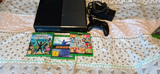 Microsoft Xbox One Black Console Bundle w/ Controller, PSU, 3 Games, Wi‑Fi HDMI