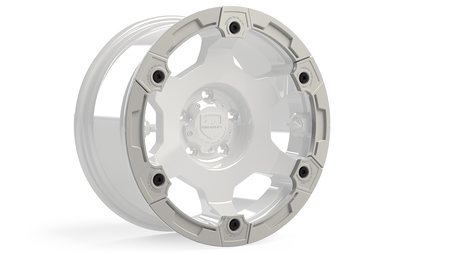 Kit rash ring blanc modulaire pour sublimer vos roues en ville