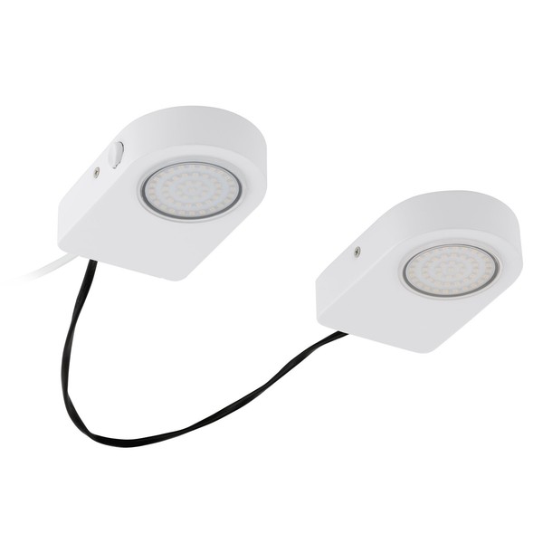 Led Unterbauleuchte Unterschrank Beleuchtung KüChe Stahl In Weiss-image