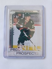 2024-25 Upper Deck Pros and Prospects Liam Ohgren RC Minnesota Wild #PP-8