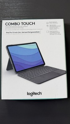 Logitech Folio Touch iPad Keyboard Case, iPad Pro 11-inch (1,2,3 Gen) Grey