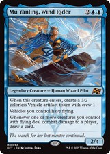 Mu Yanling, Wind Rider (52) FOIL Aetherdrift PLD Mythic Rare CARD ABUGames