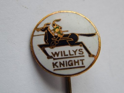 Willys Knight Anstecknadel original Vorkrieg Muster Deumer