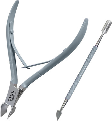 Cuticle Trimmer with Cuticle Pusher Professional Stainless Steel Cuticle Remover