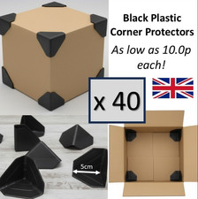 40x Plastic Corner Protectors for Boxes Shipping Packaging Box Edge Corner Guard