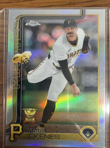 Paul Skenes #300 2025 Topps Chrome card