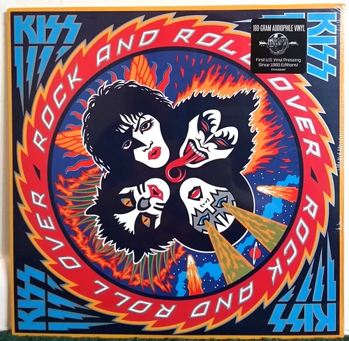 KISS -  Rock And Roll Over Vinyl 2014 LP, 180 Gram, W/Sticker -  New, Sealed
