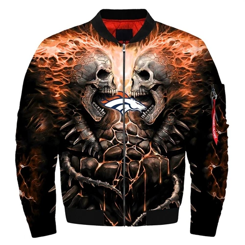 Denver Broncos Men's Flight Bomber Jacket