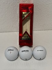 TITLEIST DT Wound 90 Golf Balls 1 Sleeve 3 Balls W Company Logo New Open Box