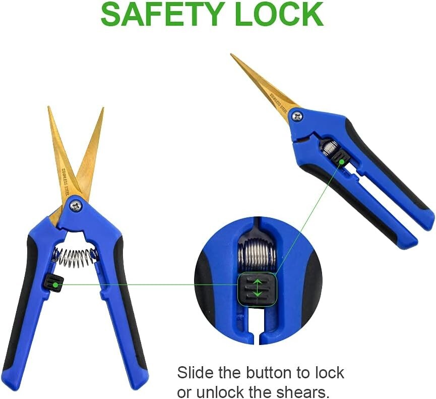 1Pack Garden Pruning Shears with Curved Blades Trimming Scissors eBay