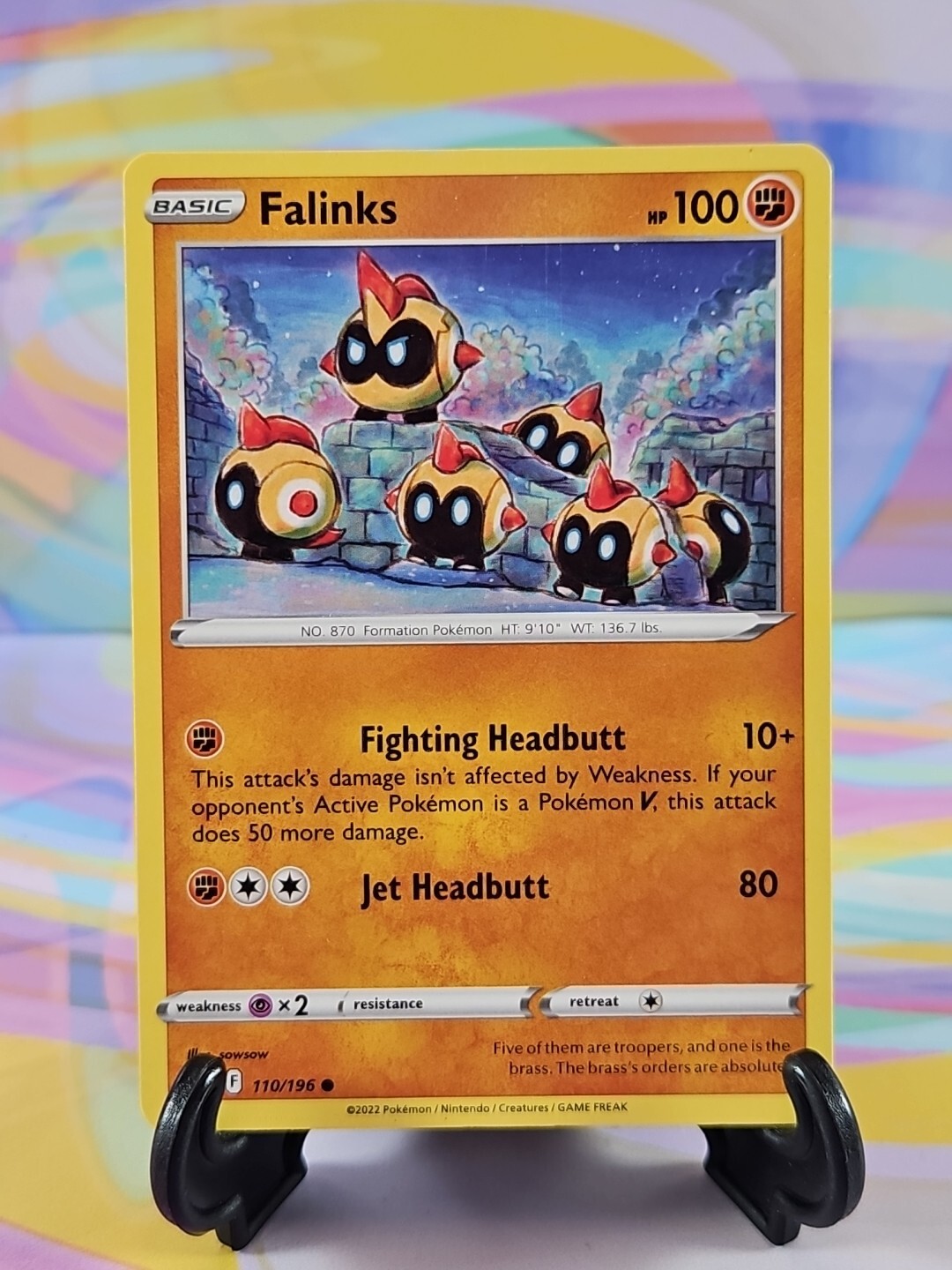 Pokemon TCG Lost Origins Card | Falinks 110/196 Common
