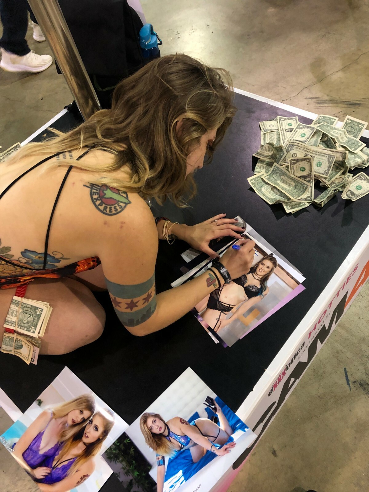 Electra Rayne Adult Video Star signed Hot 8x10 photo autographed Proof
