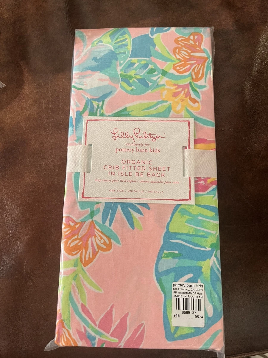 Pottery Barn Kids Lilly Pulitzer Isle Be Back Butterfly Floral