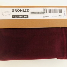IKEA Grönlid Bezug für Hocker klein Schemel Ljungen dunkelrot 403.992.91 NEU OVP