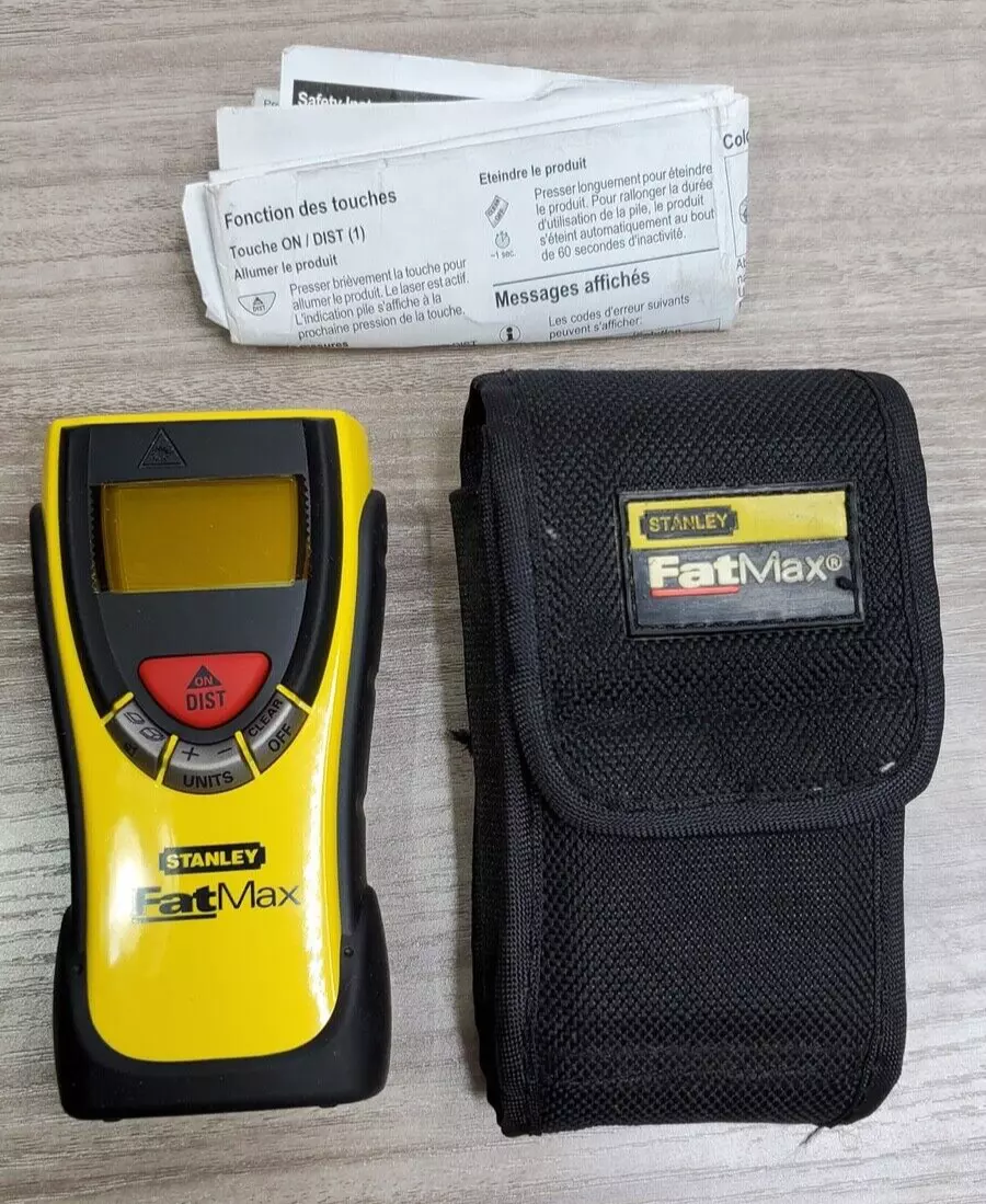 Stanley TLM100 FATMAX LASER Distance Measurer T21 eBay