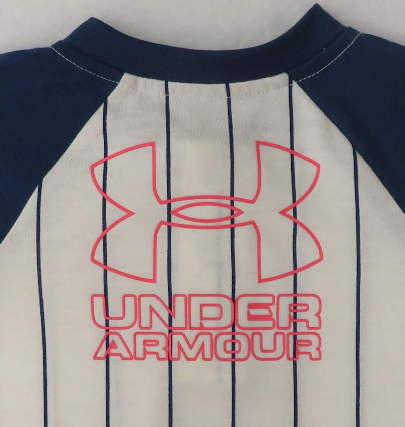 Mameluco de béisbol Under Armour bebé niño a rayas 6-9 meses Foto 4 de 4