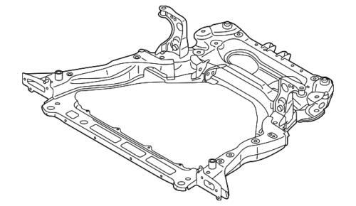 Soporte de motor para Nissan (N/P 54401-6RA2A)
