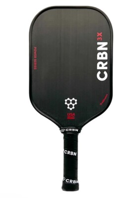 Brand New CRBN 3X Power Series 14mm Pickleball Paddle And Case