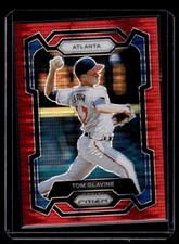 2024 Panini Prizm Baseball Tom Glavine Red Pulse /399