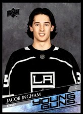 2020-21 Upper Deck Young Guns Jacob Ingham Rookie Los Angeles Kings #706 R78