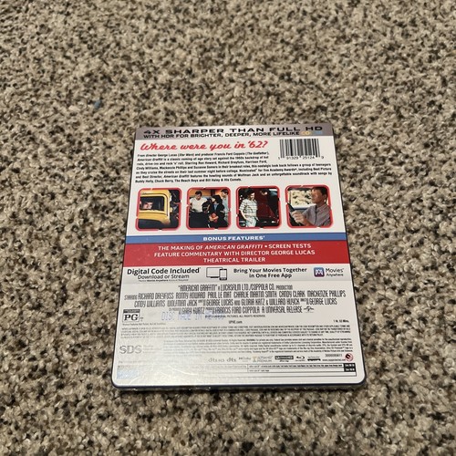 American Graffiti Steelbook (4K UHD+Blu-ray+Digital) Ships In Box. - Picture 2 of 2