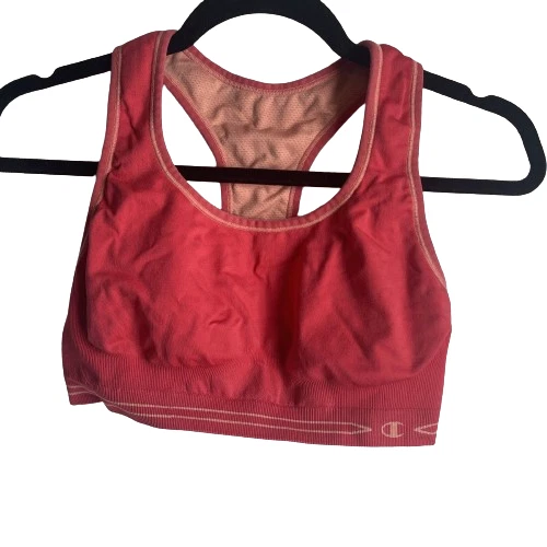 Athletic Bra T-back Sports Orange 2 Color Plus - Image 3 of 4