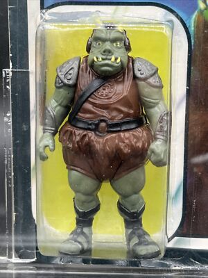  1980 Star Wars GAMORREAN GUARD 65 back Sealed 70670 KENNER MEXICO bubble broke