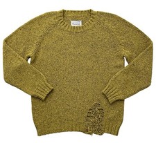 Maison Margiela Distressed Crewneck Sweater XL