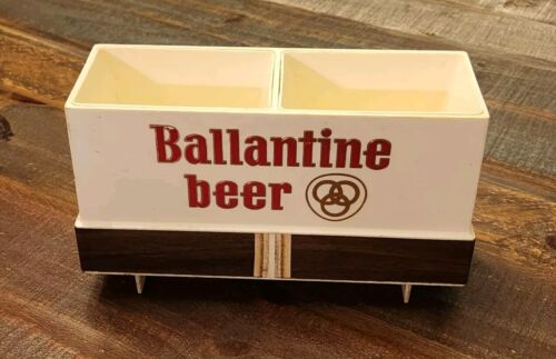 Ballantine Beer Swizzle Stick Foam Scraper Napkin Holder - Picture 2 of 9