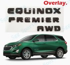 <!--F#f_0-->3PC Gloss Black Rear Equinox Premier AWD Letter Emblem OVERLAY Chevrolet Equinox<!--F/-->