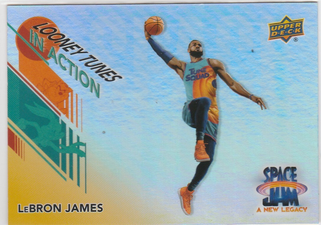 2021 LEBRON JAMES Upper Deck Space Jam A New Legacy Looney Tunes
